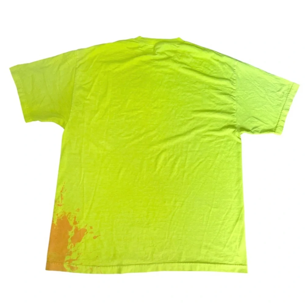 Metal Mulisha Y2K hyper yellow Short Sleeve Tee shirt Streetwear vintage